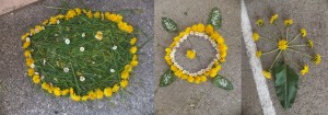 land art fleurs chindrieux